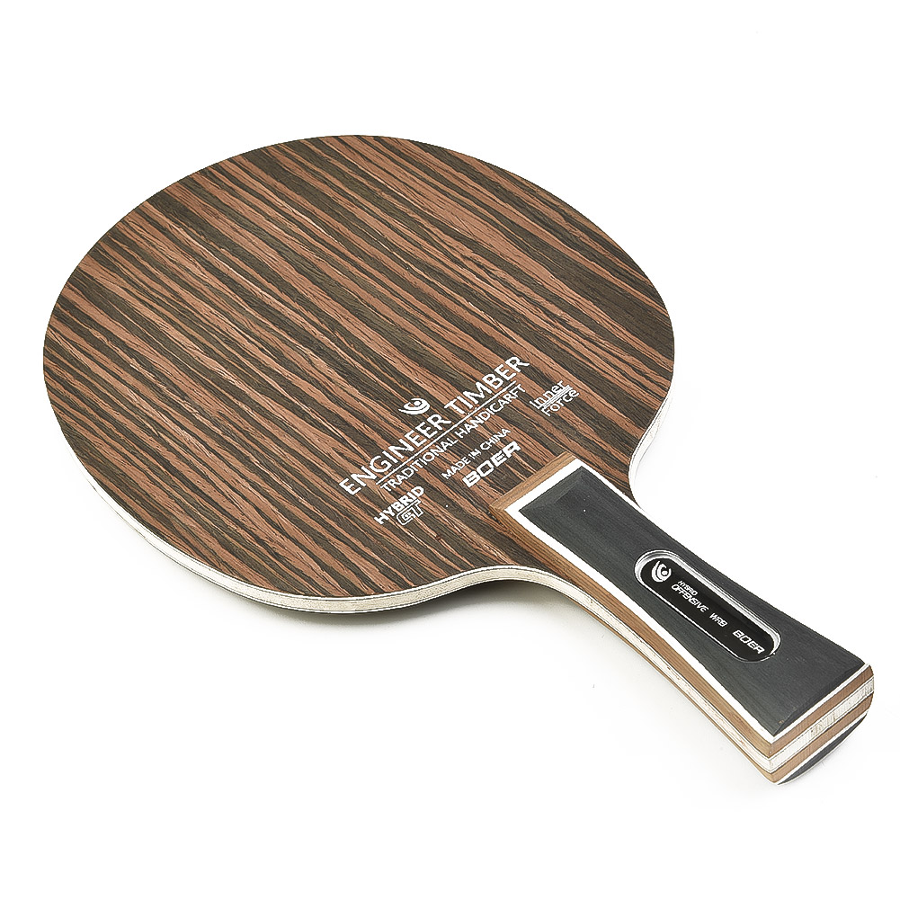 Table Tennis Kit - 1PC Table Tennis Blade Ebony Dalbergia
