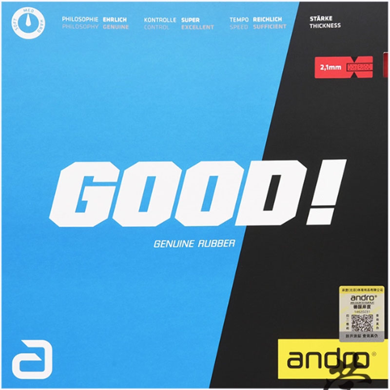 Table Tennis Club - Andro GOOD Table Tennis Rubber Non