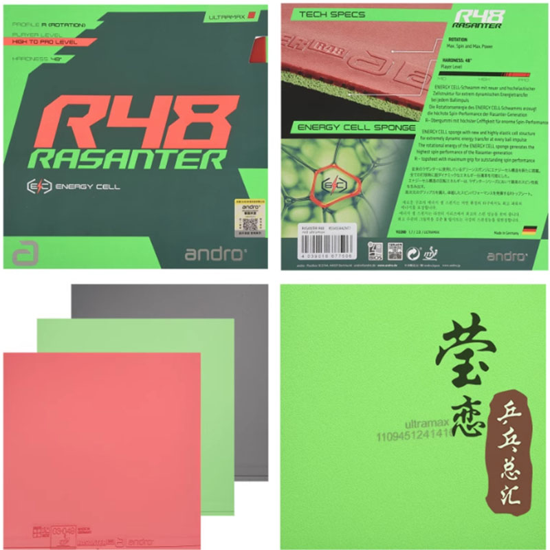 Andro Rasanter R45 47 50 C45 4 - Table Tennis Club 评论和价格