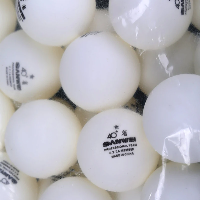 SANWEI 100pcs/pack 40+ Table T - Table Tennis Usa Team 评论和价格