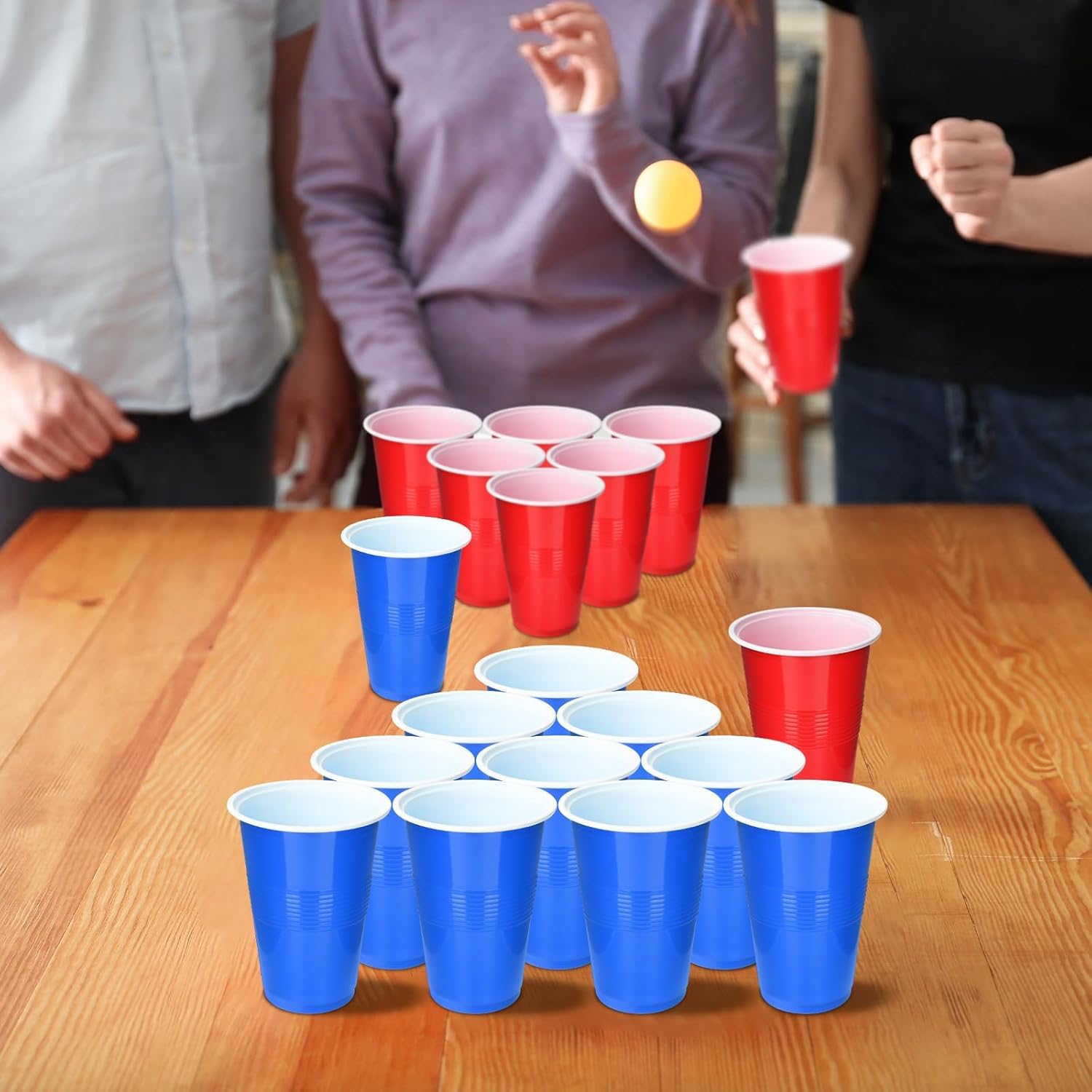 60 Pcs 16 Oz Plastic Party Cup - Table Tennis Kit 评论和价格