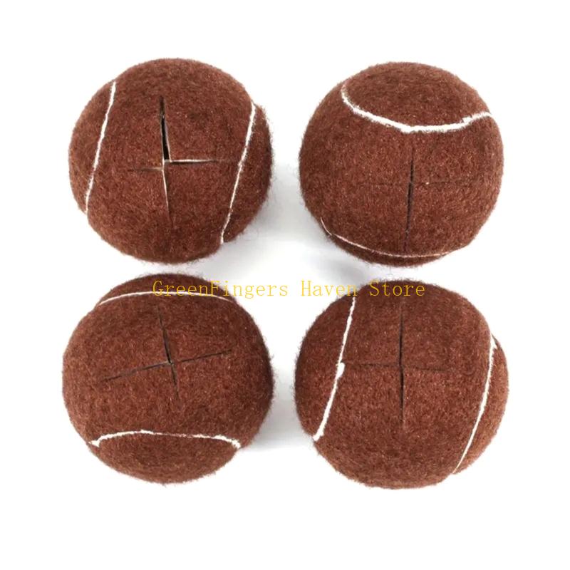 F68D 4Pcs Tennis Balls Furnitu - Table Tennis Reference 评论和价格