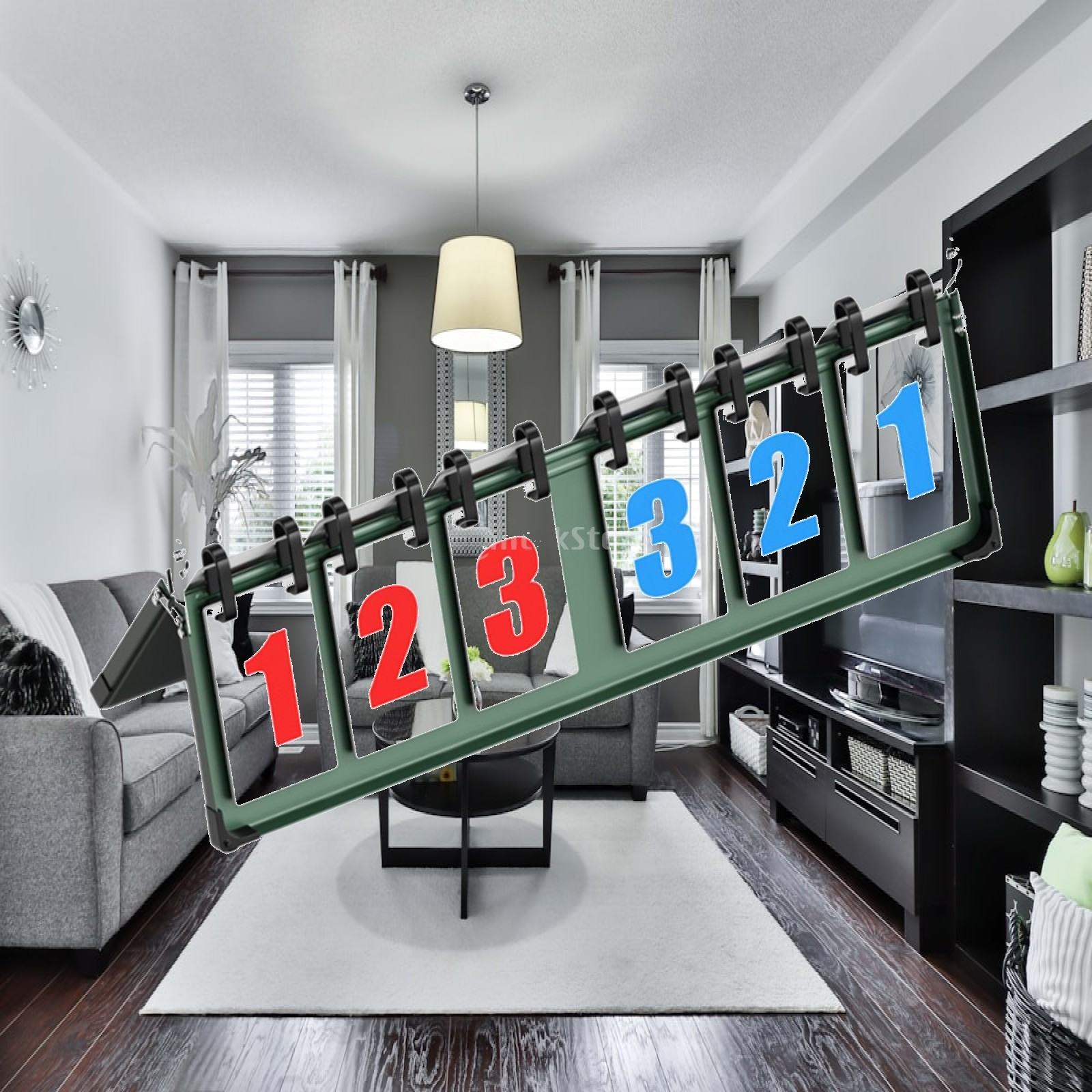 Team Flip Score Board Portable - Table Tennis Usa Team 评论和价格