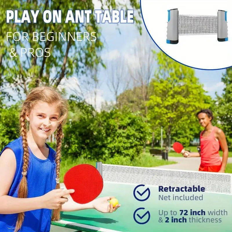 2025 Hot Table Tennis Net Anyw - Table Tennis Kit 评论和价格