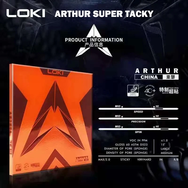 Original LOKI ARTHUR Europe/As - Table Tennis Club 评论和价格
