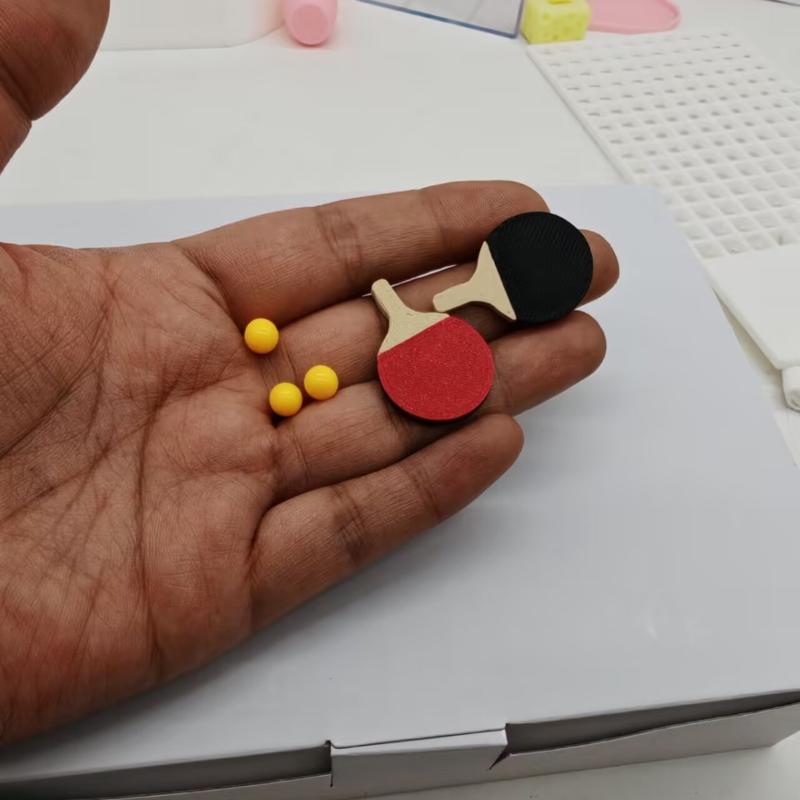 /Kb/Mini Doll House Decoration - Table Tennis Reference 评论和价格