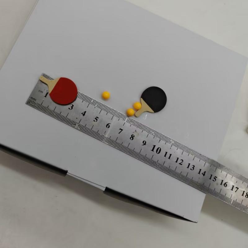1Set Dollhouse Miniature Ping  - Table Tennis Reference 评论和价格